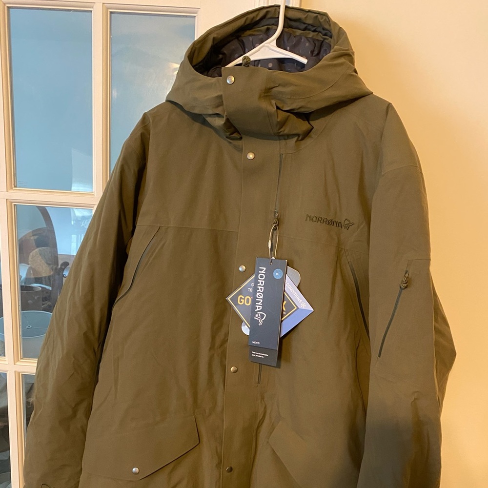 Men’s Norrona Roldal GORETEX Insulated Parka XL